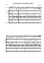 N. Paganini Mose - Fantasia for Cello solo and string orchestra